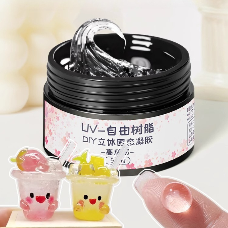 50/100ML Liberty Resin Clay Fu - Crystal Growing Kit ulasan dan harga