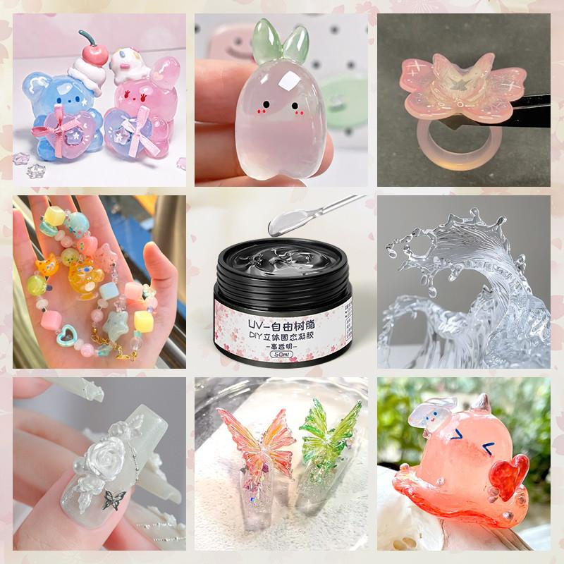 50/100ML Liberty Resin Clay Fu - Crystal Growing Kit ulasan dan harga