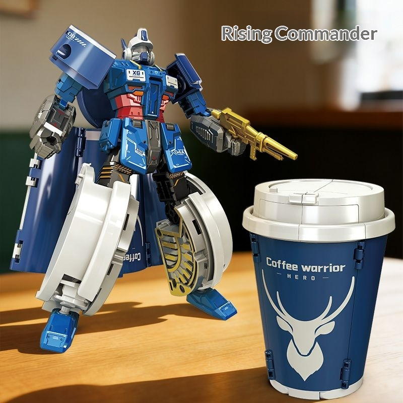 Transforming toy milk tea warr - Science Robotics ulasan dan harga