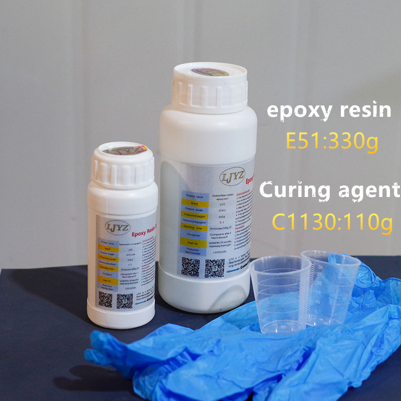 Carbon fiber resin epoxy E51 3 - Crystal Growing Kit ulasan dan harga
