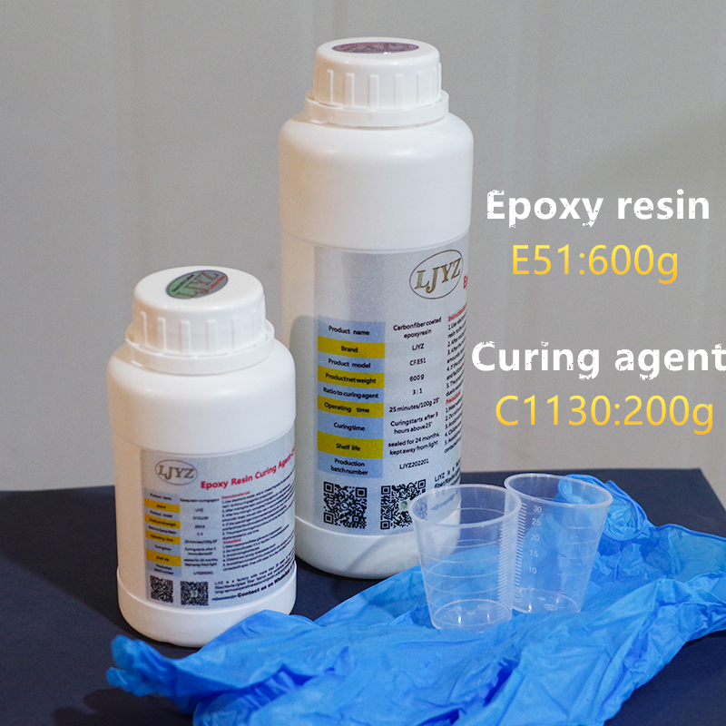 Carbon fiber resin epoxy E51 3 - Crystal Growing Kit ulasan dan harga
