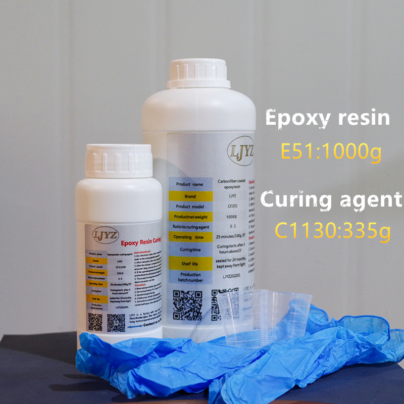 Carbon fiber resin epoxy E51 3 - Crystal Growing Kit ulasan dan harga