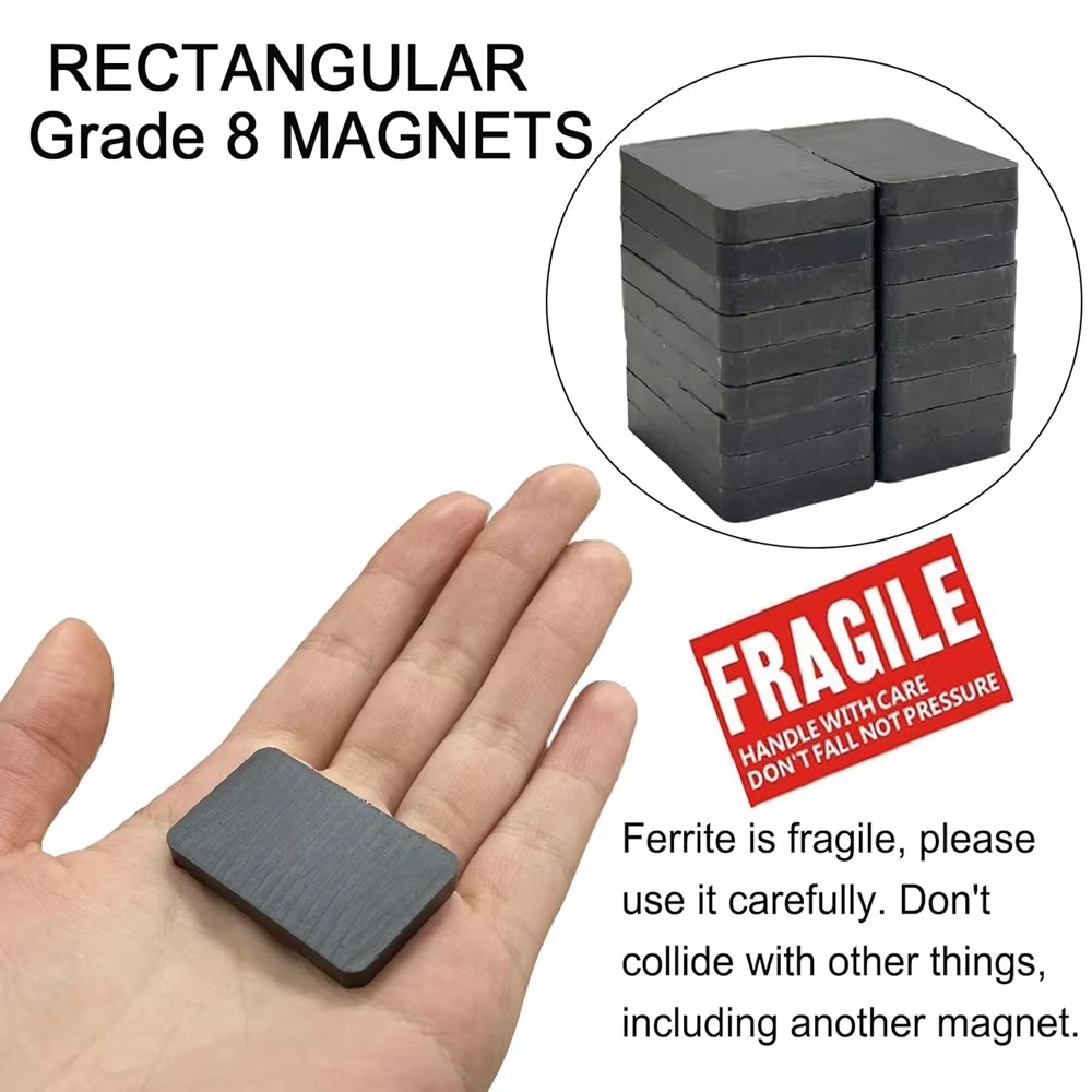 8/12pcs Ferrite Ceramic Blocks - Hobby Is Science ulasan dan harga