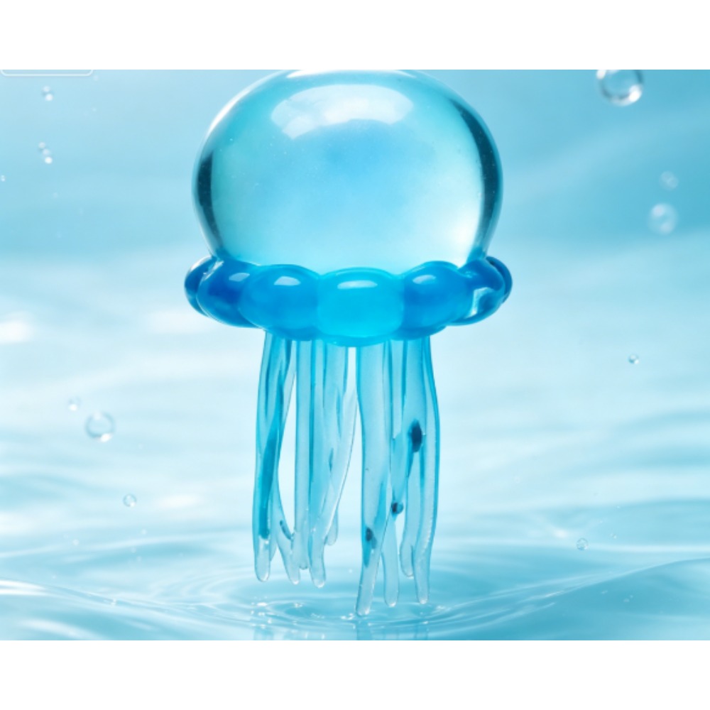 Transparent Glitter Jellyfish  - Crystal Growing Kit ulasan dan harga