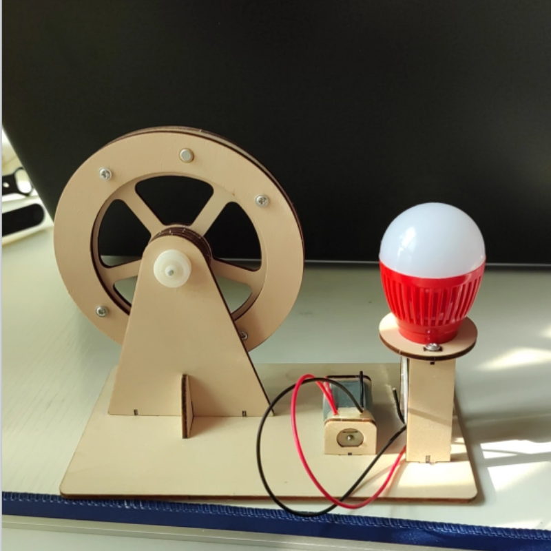 Mini DIY Hand Crank Generator  - Science Project Diy ulasan dan harga