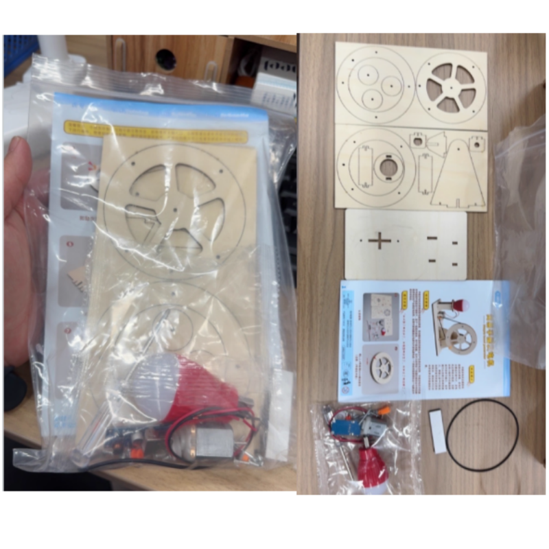 Mini DIY Hand Crank Generator  - Science Project Diy ulasan dan harga