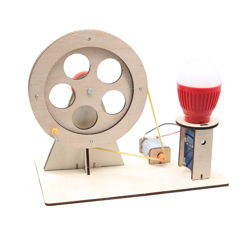 Mini DIY Hand Crank Generator  - Science Project Diy ulasan dan harga