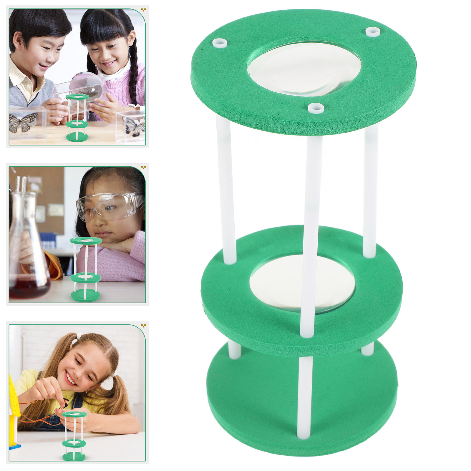 DIY Microscope Kit for Kids Sc - Science Project Diy ulasan dan harga