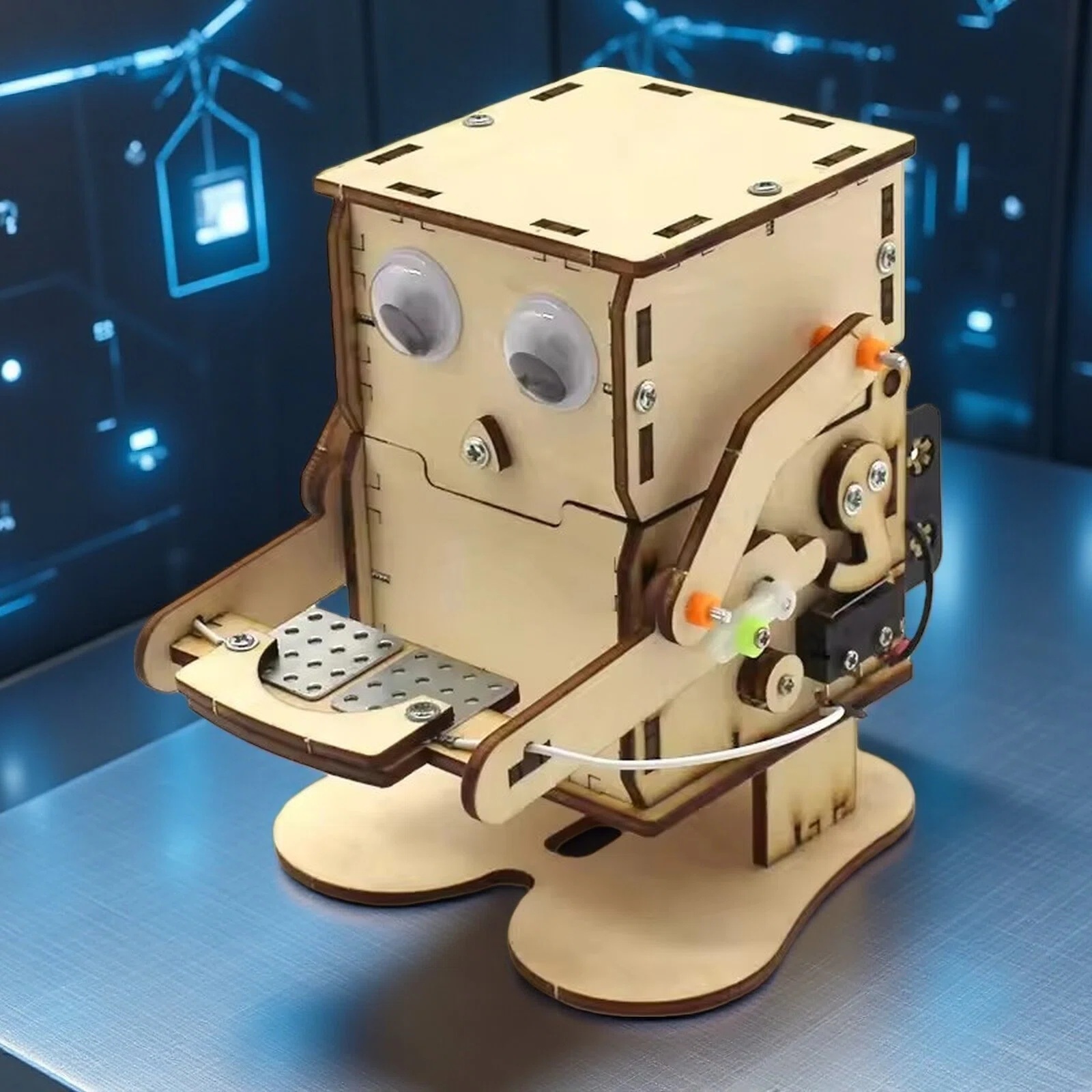 Coin Swallowing Eating Robot M - Science Robotics ulasan dan harga