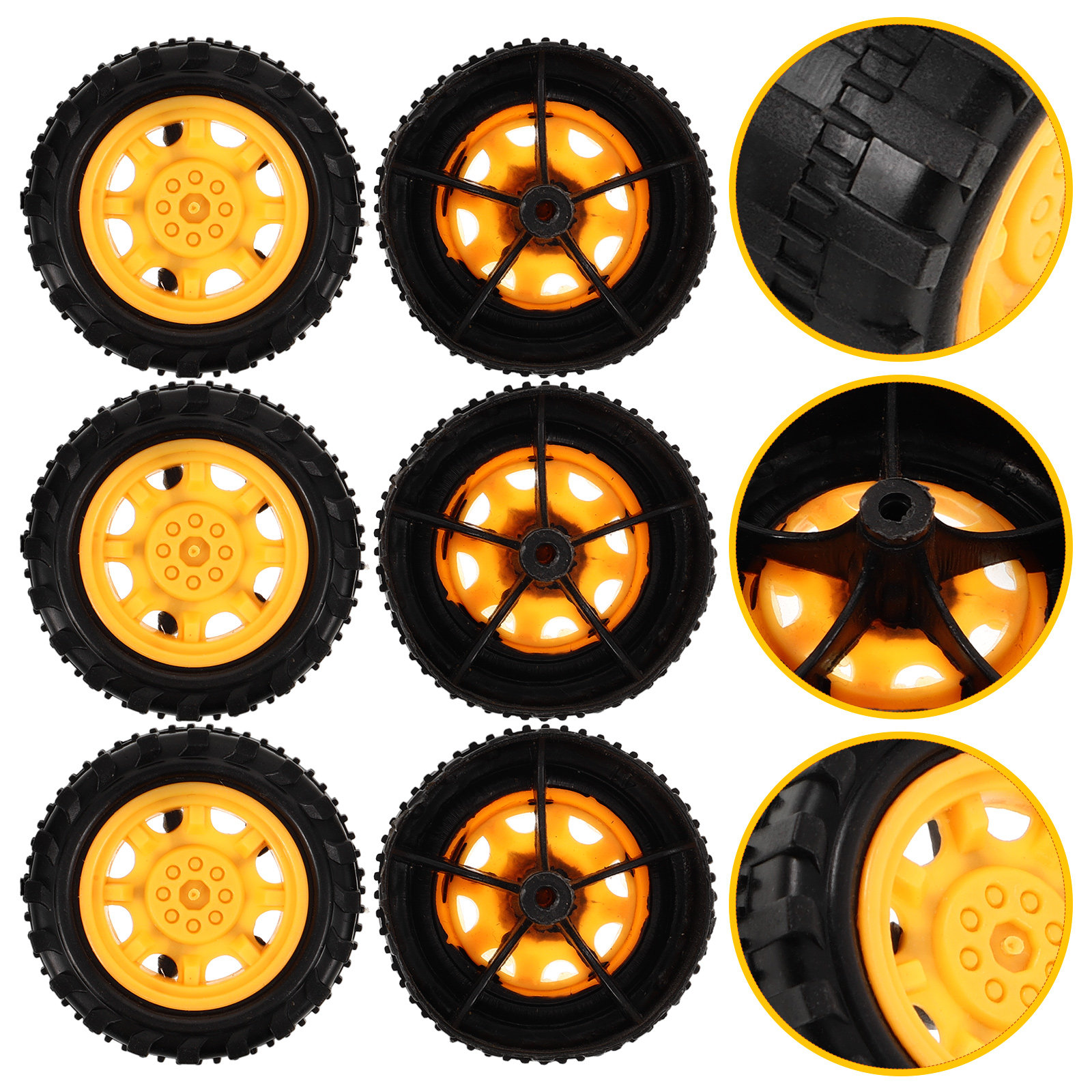 32Pcs Car Wheels Plastic Sturd - Science Project Diy ulasan dan harga