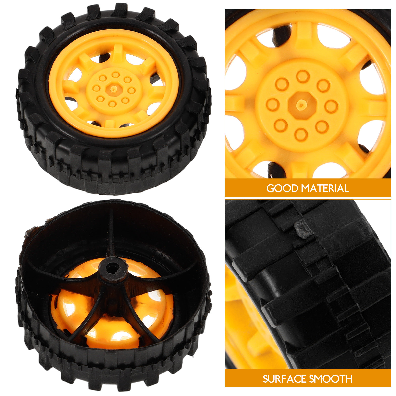 32Pcs Car Wheels Plastic Sturd - Science Project Diy ulasan dan harga