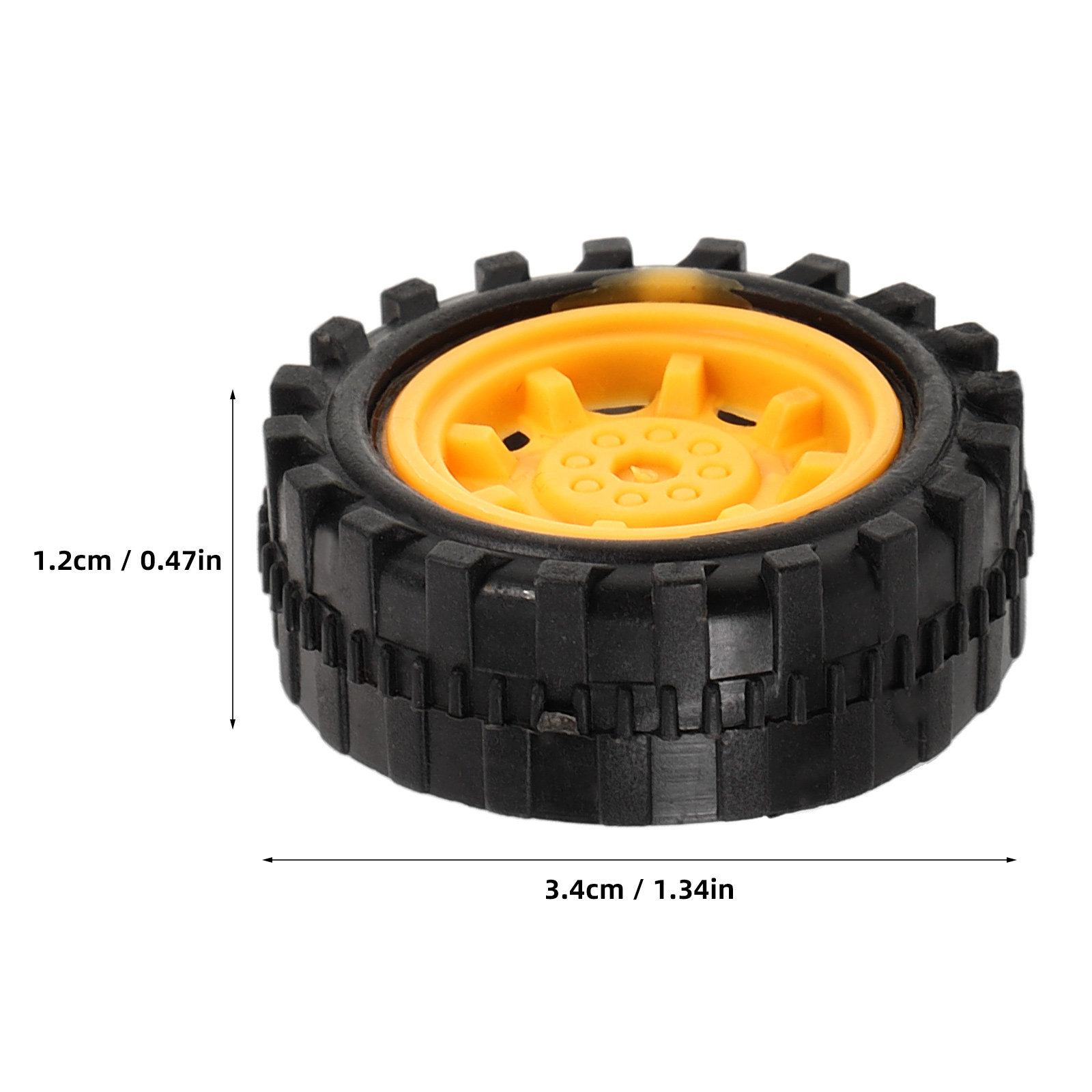 32Pcs Car Wheels Plastic Sturd - Science Project Diy ulasan dan harga