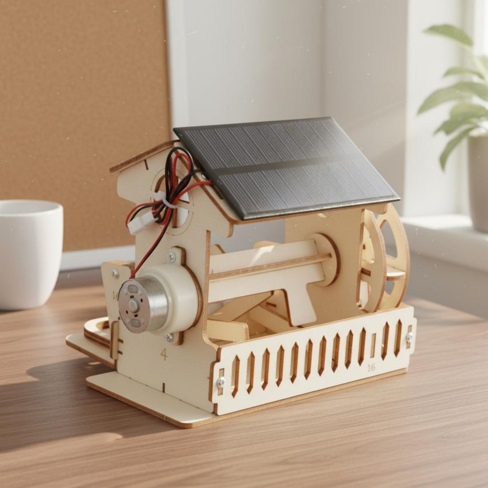 Rice Hulling Water Wheel Hands - Science Project Diy ulasan dan harga