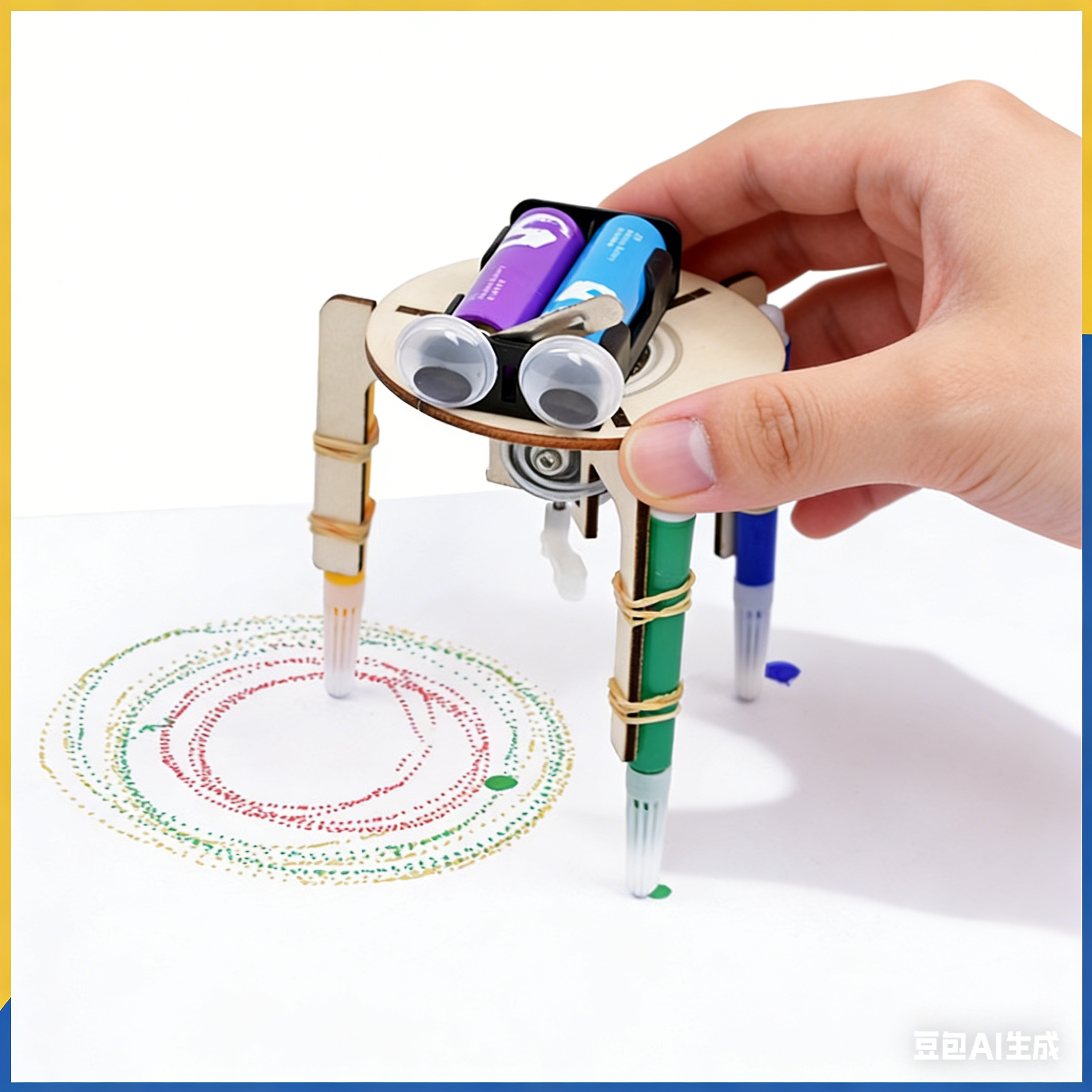 DIY Electric Vibration Graffit - Science Robotics ulasan dan harga