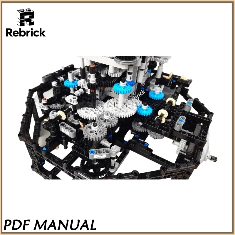 Exquisite MOC Construction Bri - Solar System Orrery ulasan dan harga
