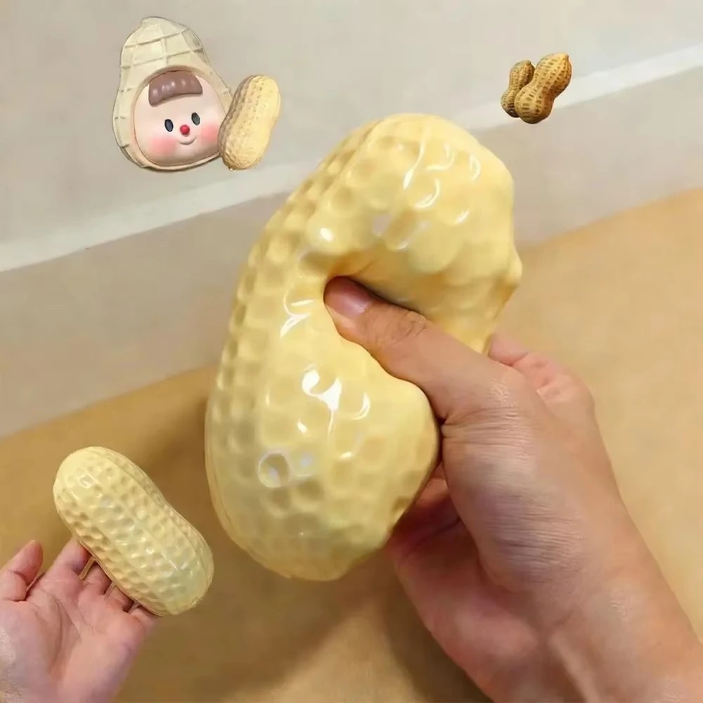 Peanut Stress Ball Crunchy Squ - Crystal Growing Kit ulasan dan harga