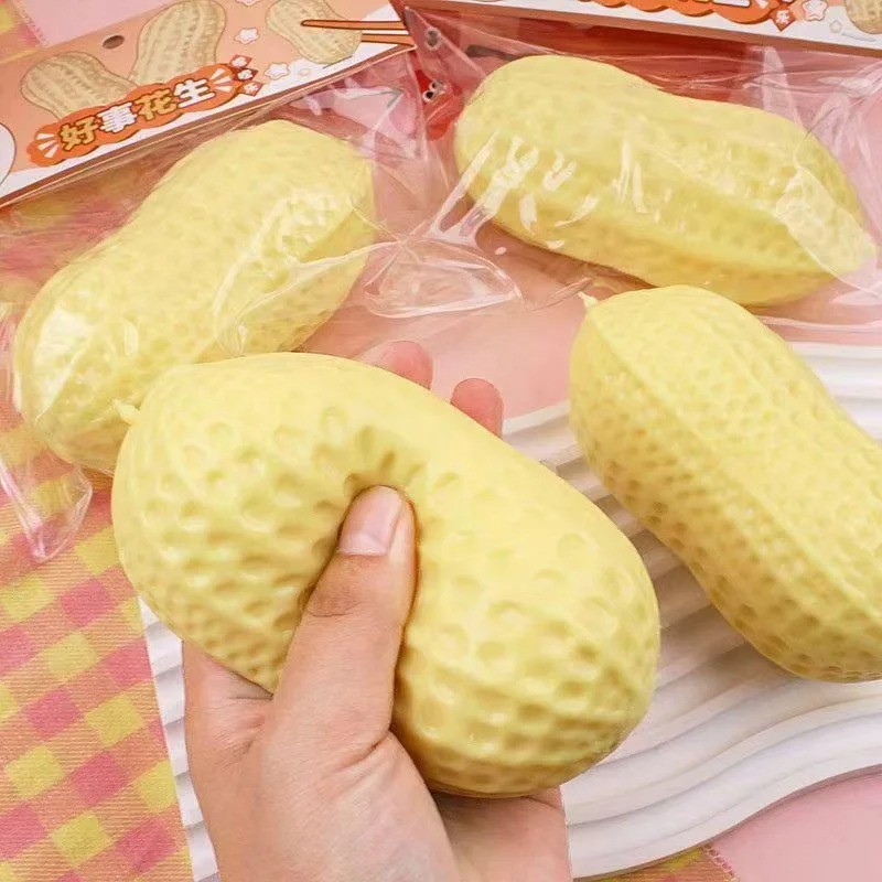 Peanut Stress Ball Crunchy Squ - Crystal Growing Kit ulasan dan harga