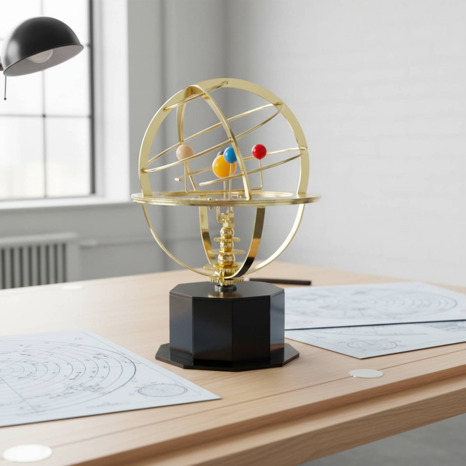Orrery Model Educational Solar - Solar System Orrery ulasan dan harga
