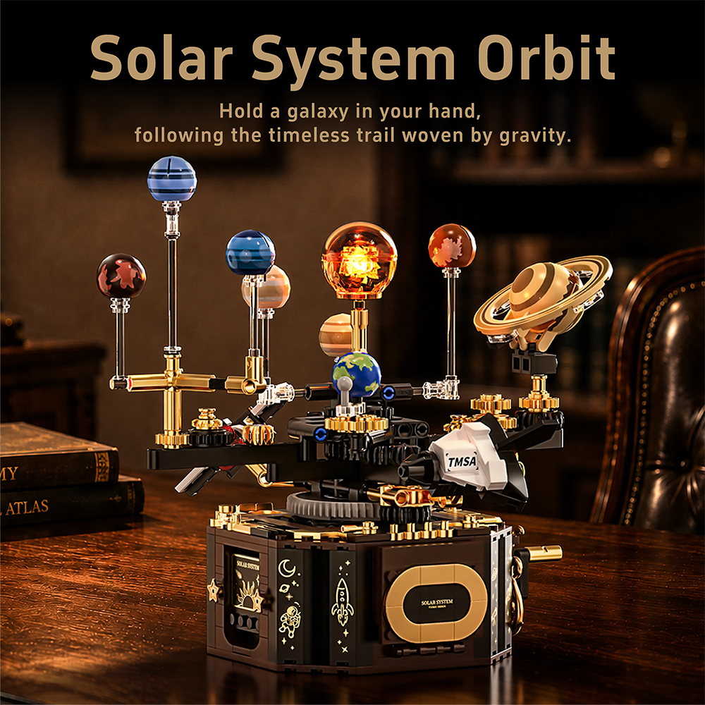Mechanical Solar System Orrery - Solar System Orrery ulasan dan harga