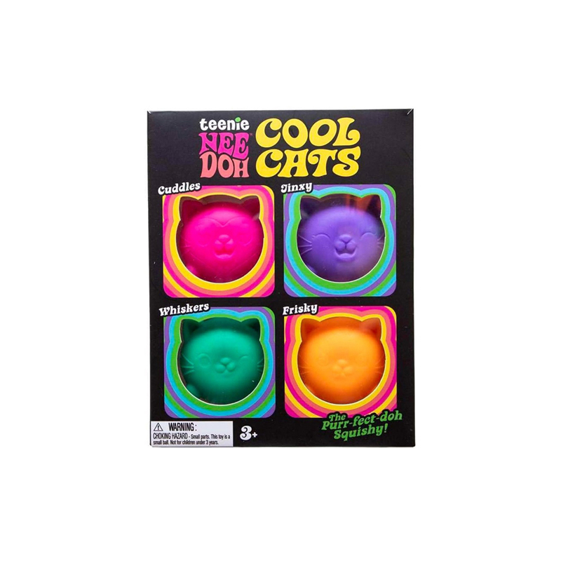 Needoh 4 Pack Teenie Cool Cats - Crystal Growing Kit ulasan dan harga