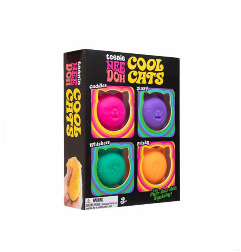 Needoh 4 Pack Teenie Cool Cats - Crystal Growing Kit ulasan dan harga